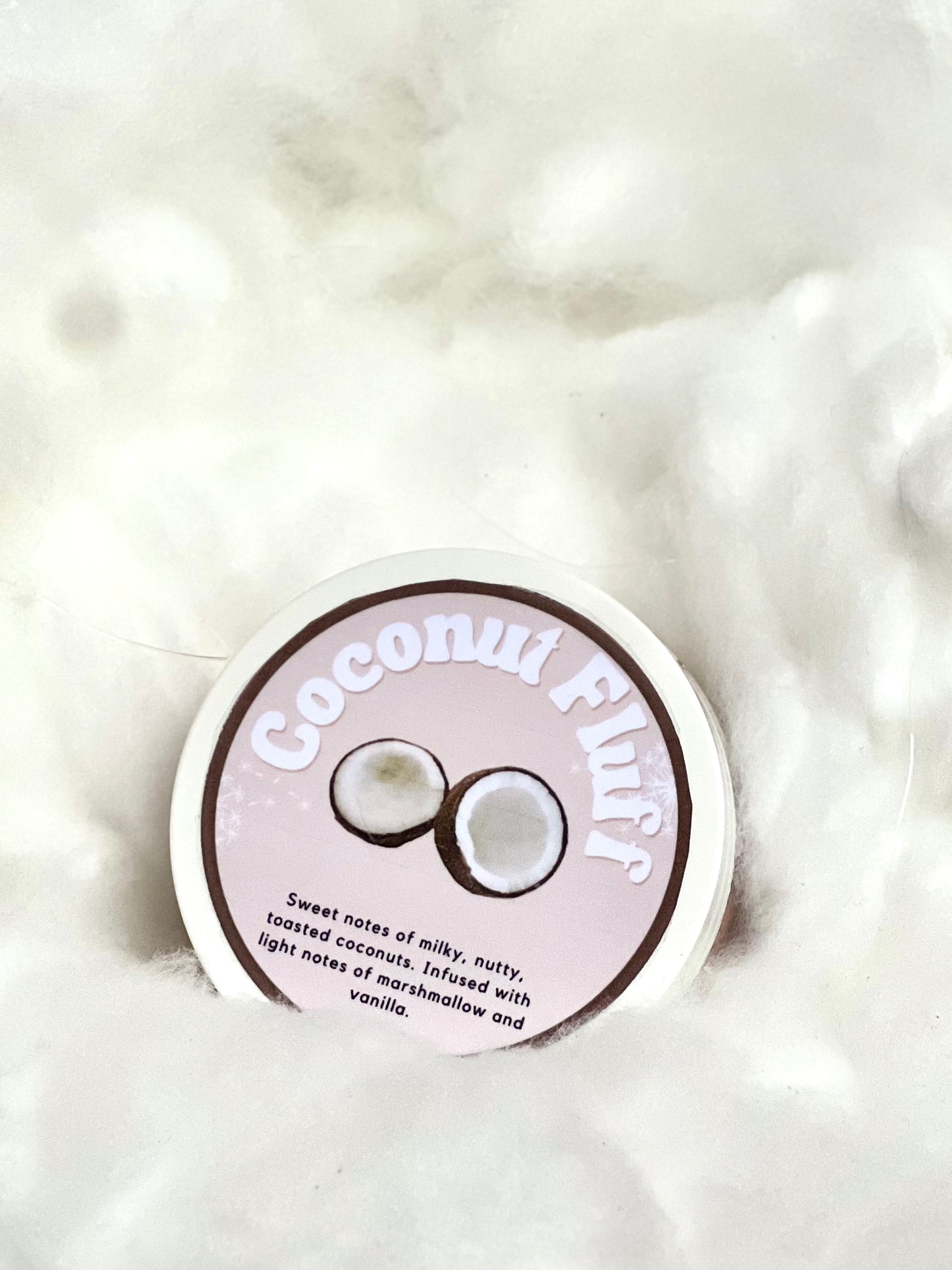 Coconut Fluff Foaming Scrub 🥥☁️