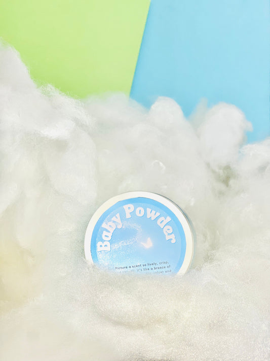 Baby Powder Foaming Scrub 👶🏽