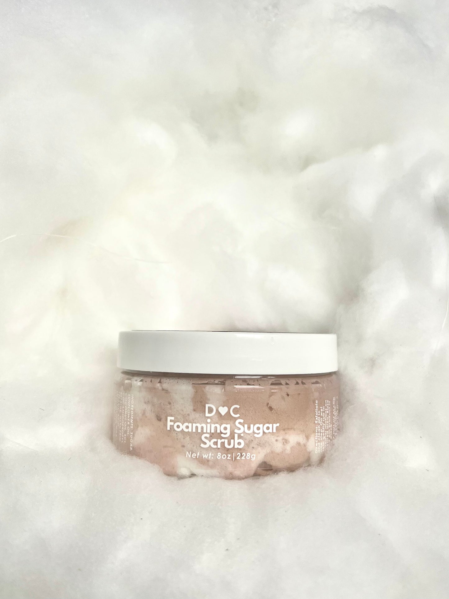 Coconut Fluff Foaming Scrub 🥥☁️